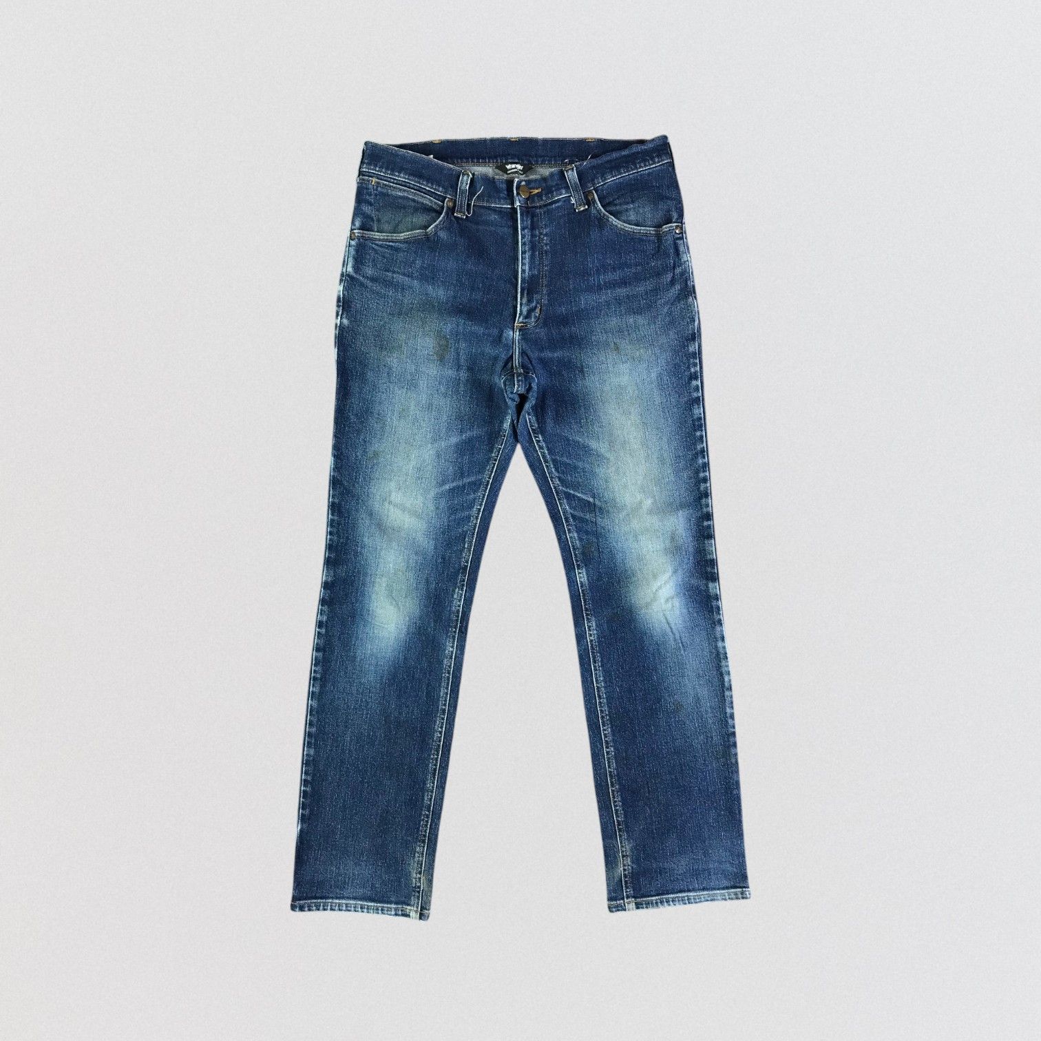 Vintage × Wrangler Vintage Blue Wash Wrangler Jeans-JM3225 Size US 34 / EU 50 - 1 Thumbnail