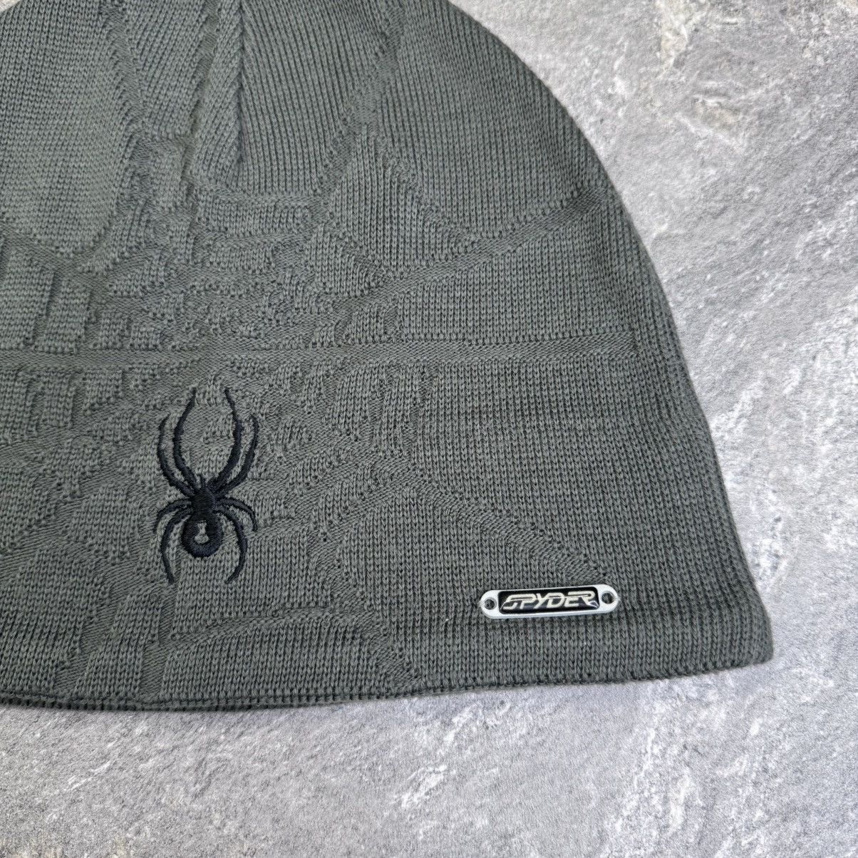 Spyder Y2K Spyder Hat outdoor cap big logo WEB khaki Size ONE SIZE - 4 Thumbnail