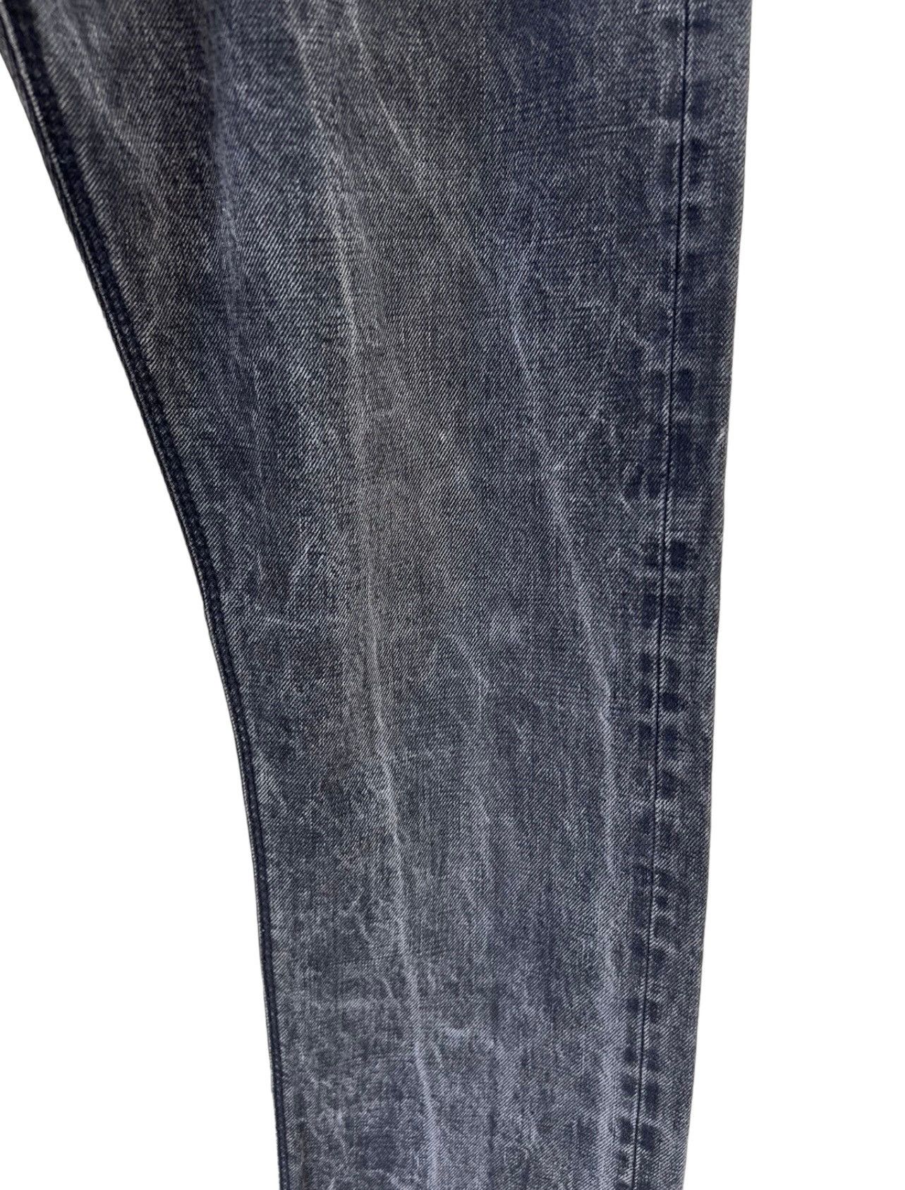 MATiAS MATIAS Los Angeles Fade Black Waxed Denim Selvedge Jeans Size US 32 / EU 48 - 12 Thumbnail