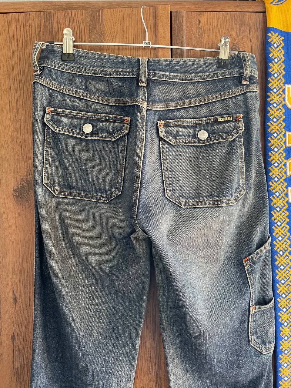 Diesel × If Six Was Nine × Japanese Brand Diesel vintage y2k faded jeans Size US 27 - 5 Thumbnail