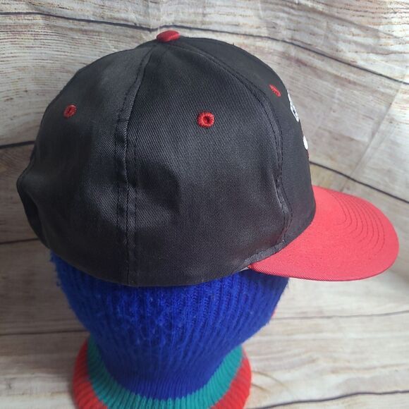 Logo 7 Vtg 90s NBA Chicago Bulls Snapback Hat Jordan Size ONE SIZE - 3 Thumbnail