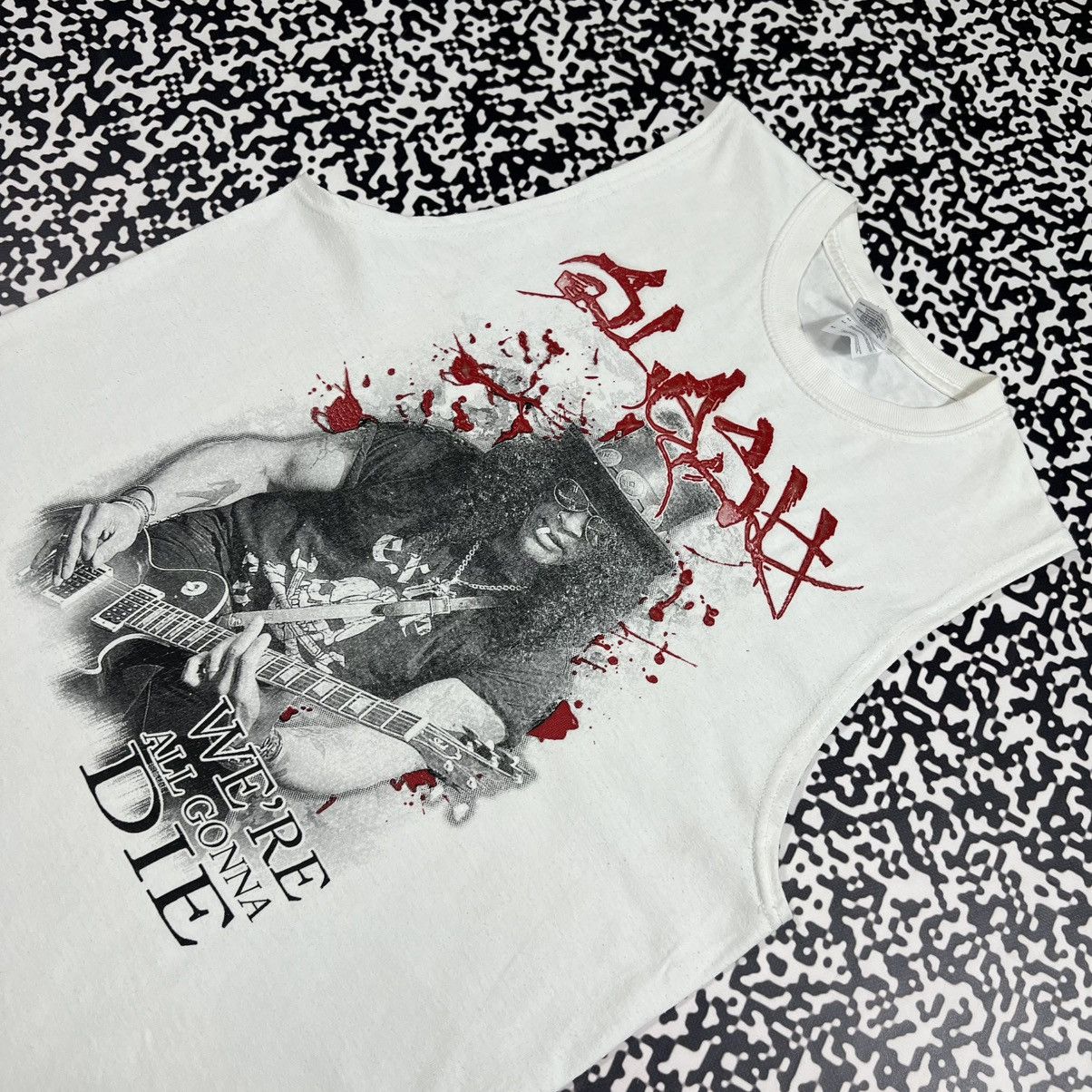 Band Tees Vintage Y2K Slash All Gonna Die Band Rock Guns Roses T-shirt Size US M / EU 48-50 / 2 - 7 Thumbnail