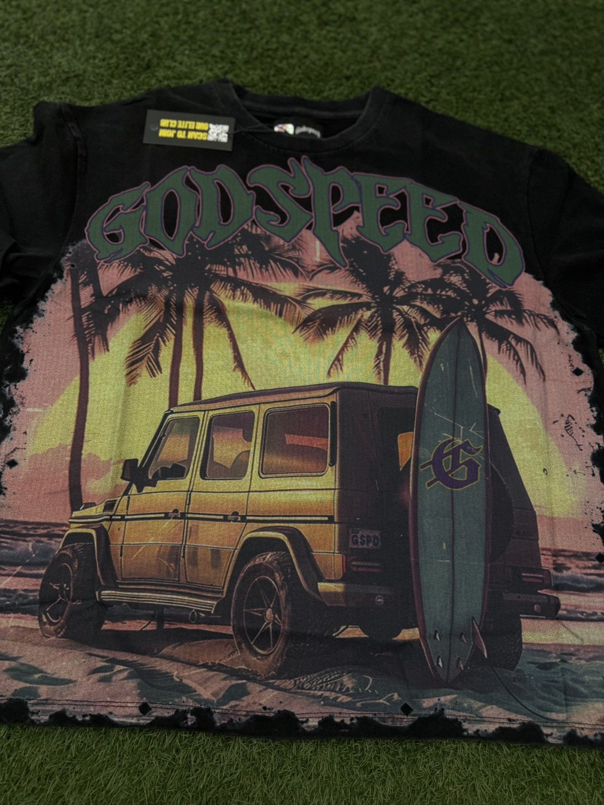 Godspeed Black Miami G Wagon Tee Shirt Size XL (NEW)