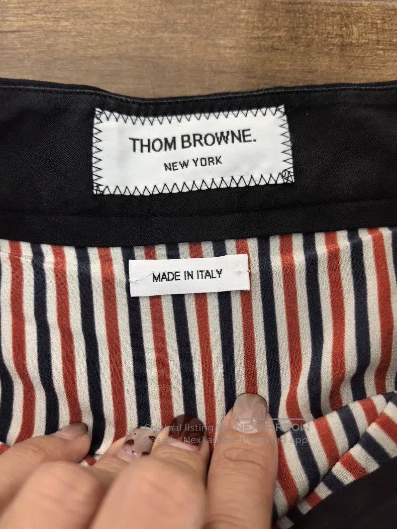 Thom Browne Thom Browne Wool pleated skirt Size 26" / US 2 / IT 38 - 3 Thumbnail