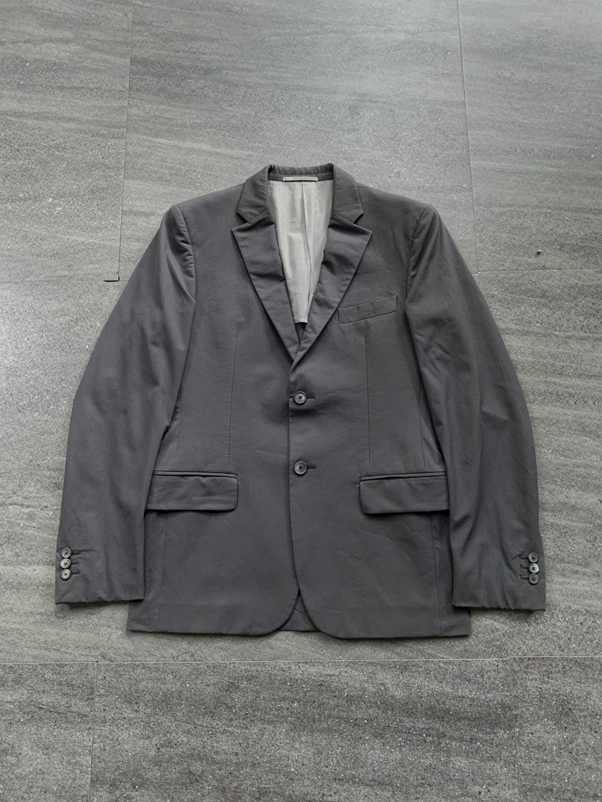 Jil Sander FREE IMPORT TAX 2000s Polyamide Blend Blazer Size 44R - 2 Thumbnail