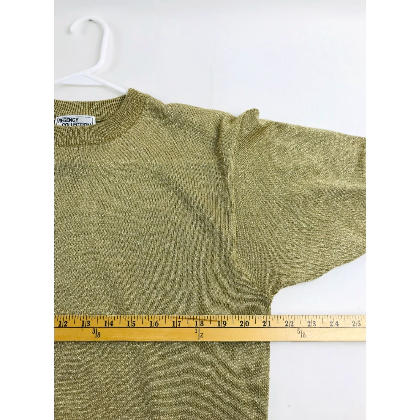Vintage Vintage Joyce Women's Gold XL Sweater User: Vintage Joyce Women's Gold XL Sweater Size XL / US 12-14 / IT 48-50 - 3 Thumbnail