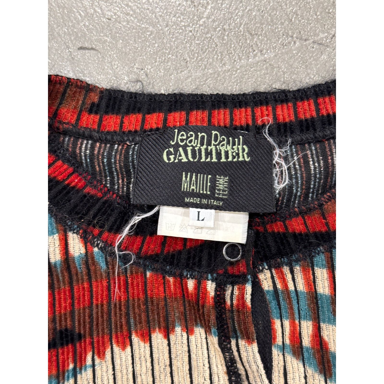 Jean Paul Gaultier A/W2001 Jean Paul Gaultier “Marlene Dietrich” knit cardigan Size L / US 10 / IT 46 - 4 Thumbnail