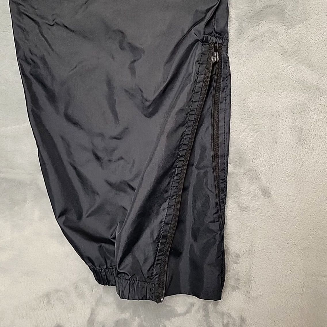 Sideout VINTAGE Sideout I3 Track Pants Mens XL Black Nylon Windbreaker Baggy Y2K Retro Street Size US 36 / EU 52 - 2 Thumbnail