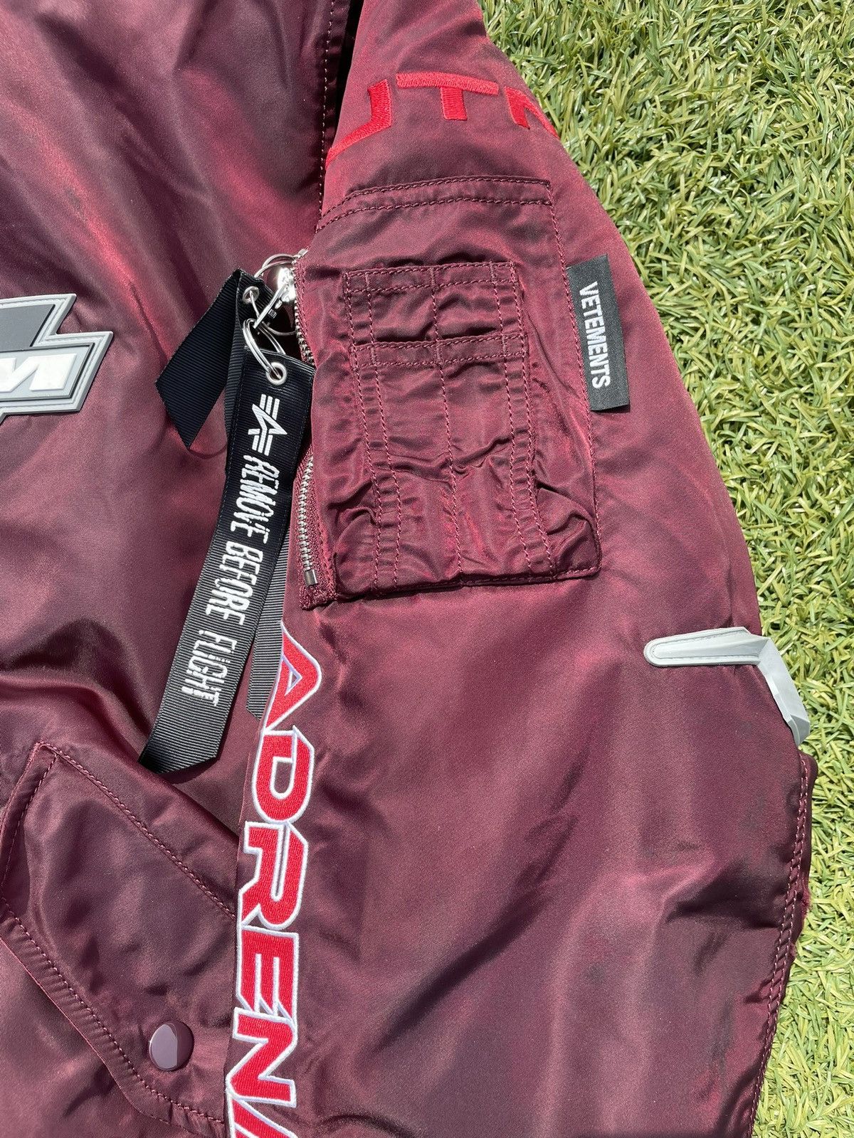 Vetements 2021 Vetements X Alpha Industries Moto Racing Bomber Jacket Size US S / EU 44-46 / 1 - 7 Thumbnail
