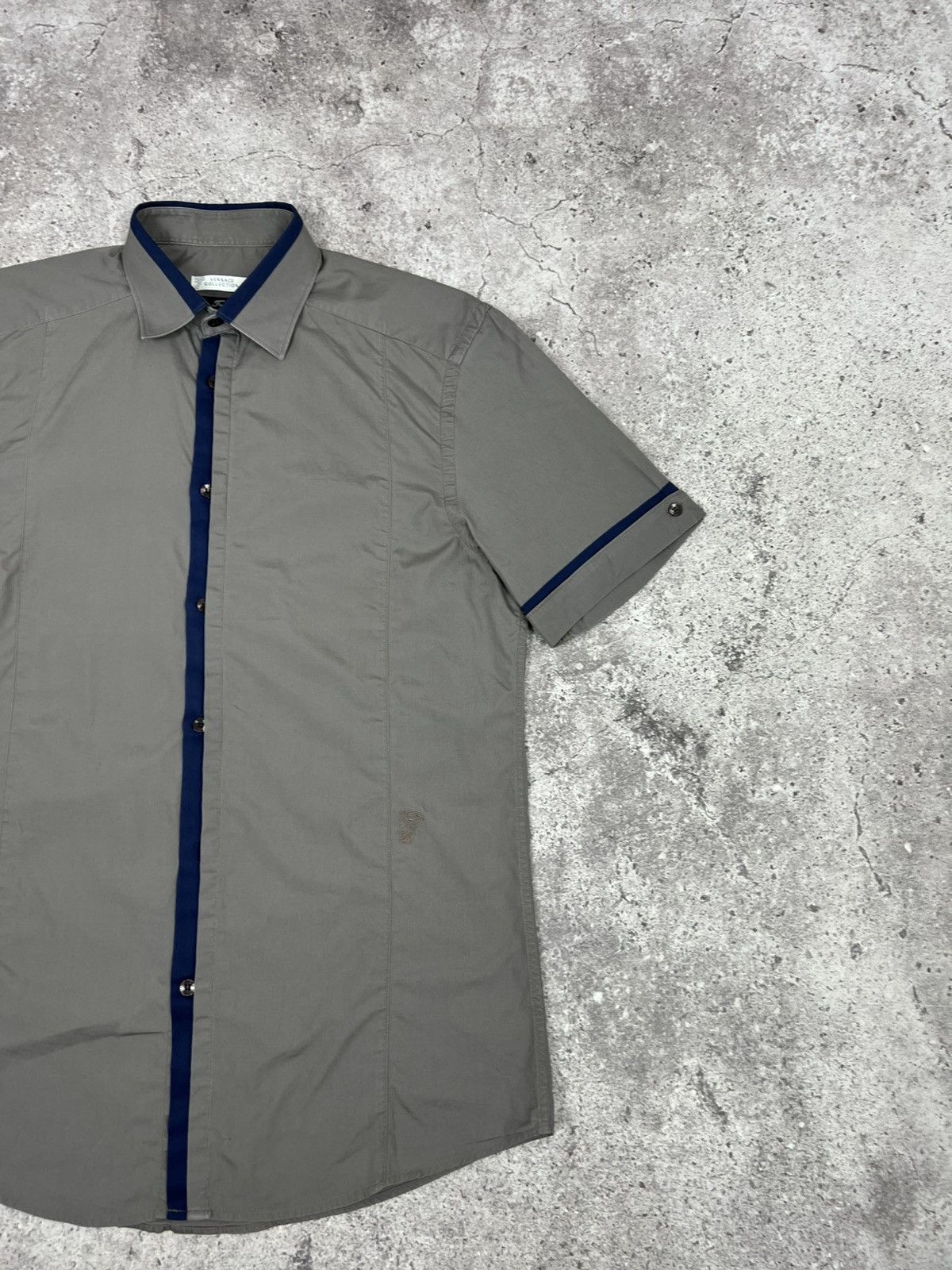 Versace Versace Collection Button Up Shirt Short Sleeve Size US S / EU 44-46 / 1 - 3 Thumbnail