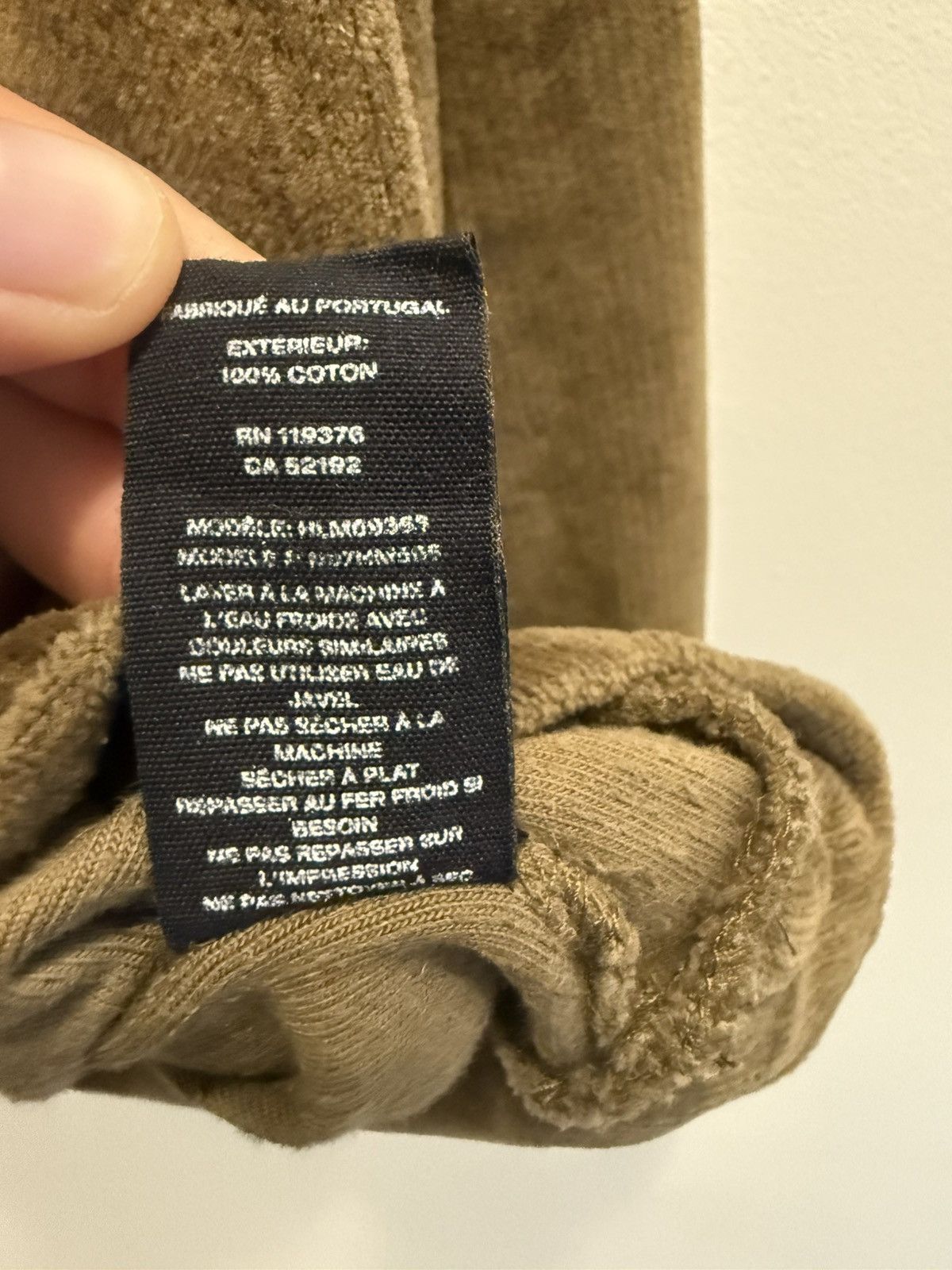 Helmut Lang Corduroy Quarter-Zip Sweater Size US S / EU 44-46 / 1 - 9 Thumbnail