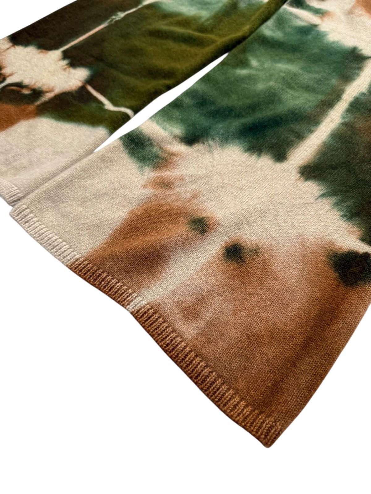 The Elder Statesman $1950 Cashmere Rorschach Tie Dye Lounge Pants Size US 34 / EU 50 - 6 Thumbnail