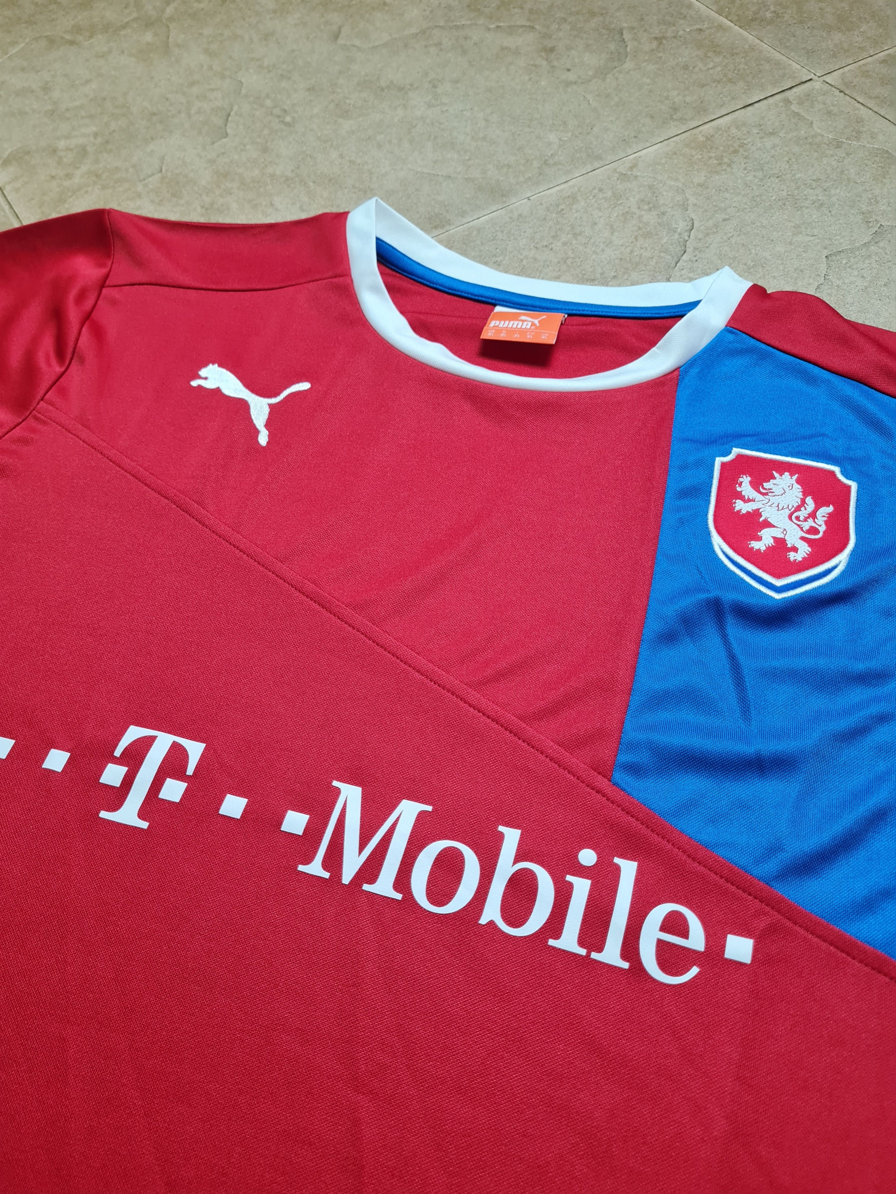 Puma JERSEY PUMA CZECH REPUBLIC 2012/013 FOOTBALL SHIRT SOCCER Size US XL / EU 56 / 4 - 16 Thumbnail