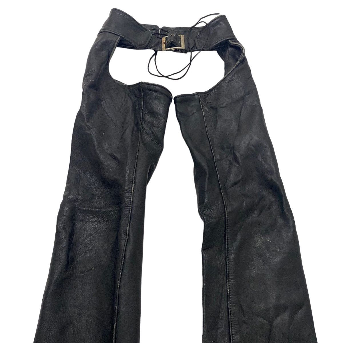 Chaps × Vanson Leathers × Vintage ☀️Vintage Vanson Leather motorcycle chaps size 28 Size US 28 / EU 44 - 4 Thumbnail