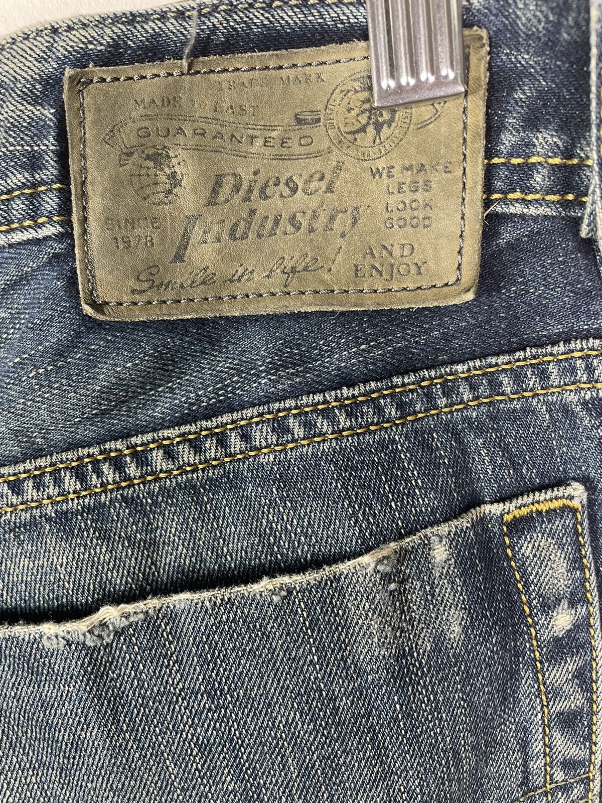 Diesel Vintage Diesel Zatiny Flairs Cut Distressed Jeans Size US 32 / EU 48 - 8 Thumbnail