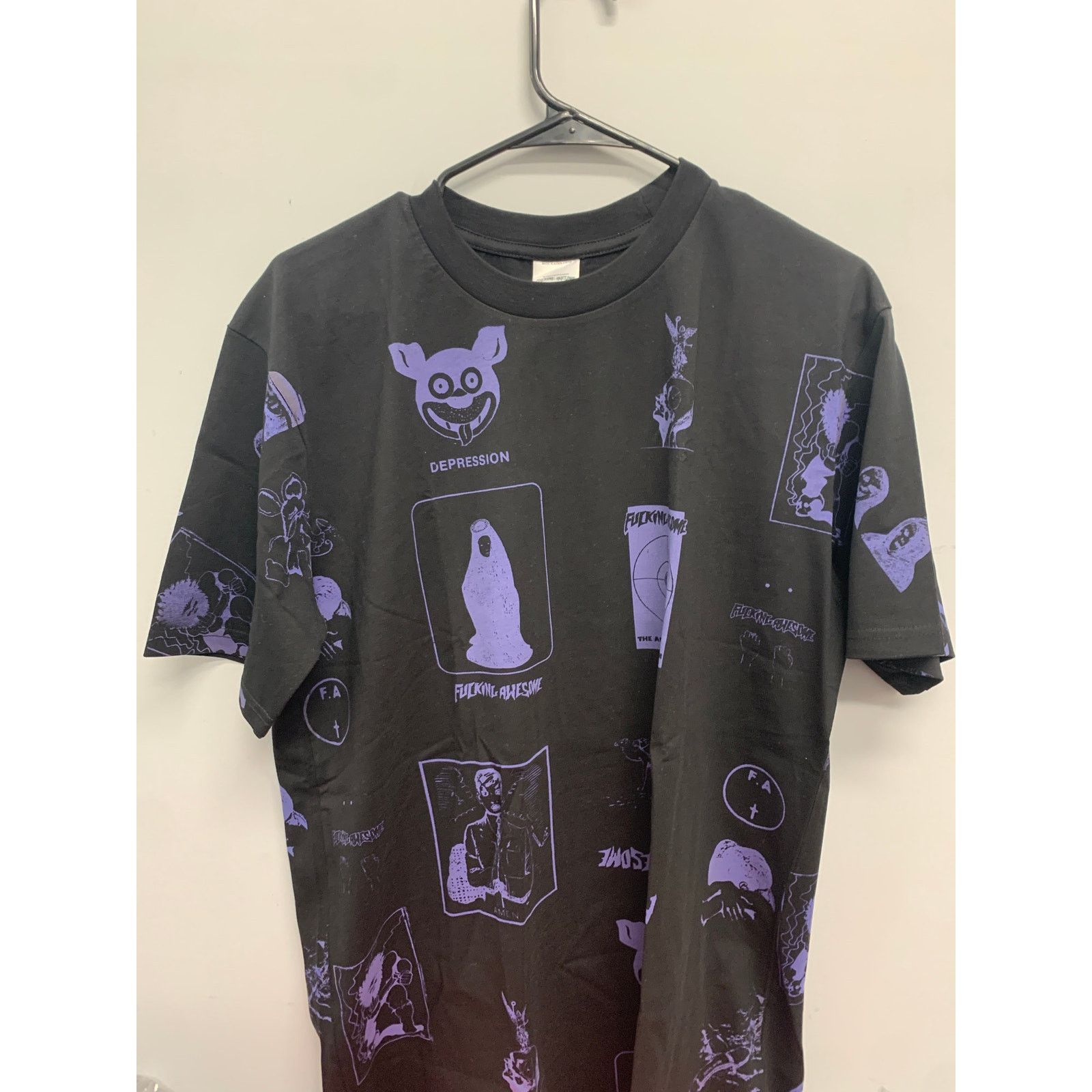 【FUCKING AWESOME】x Independent Fucking Hot Tee Fucking Awesome x Independent Fucking Hot T-Shirt (Black