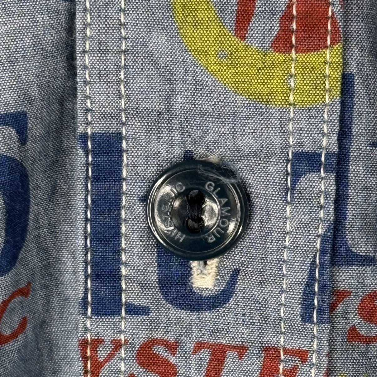 Hysteric Glamour × Vintage Vintage 90’s Hysteric Glamour CalT 75 All Over Print Shirt Size US M / EU 48-50 / 2 - 4 Thumbnail