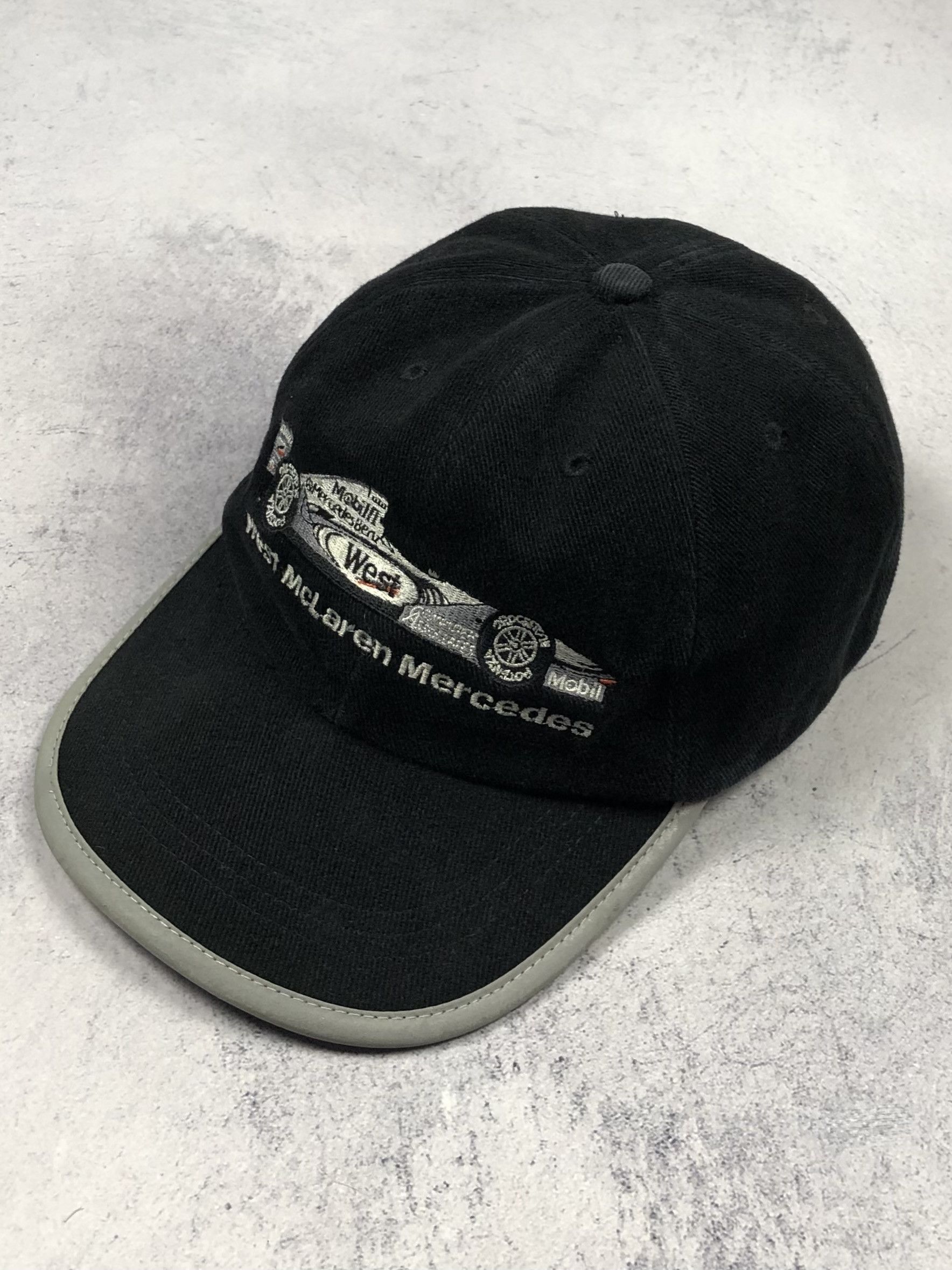 Malcolm McLaren × Vintage Vintage West McLaren Mercedes Hat racing