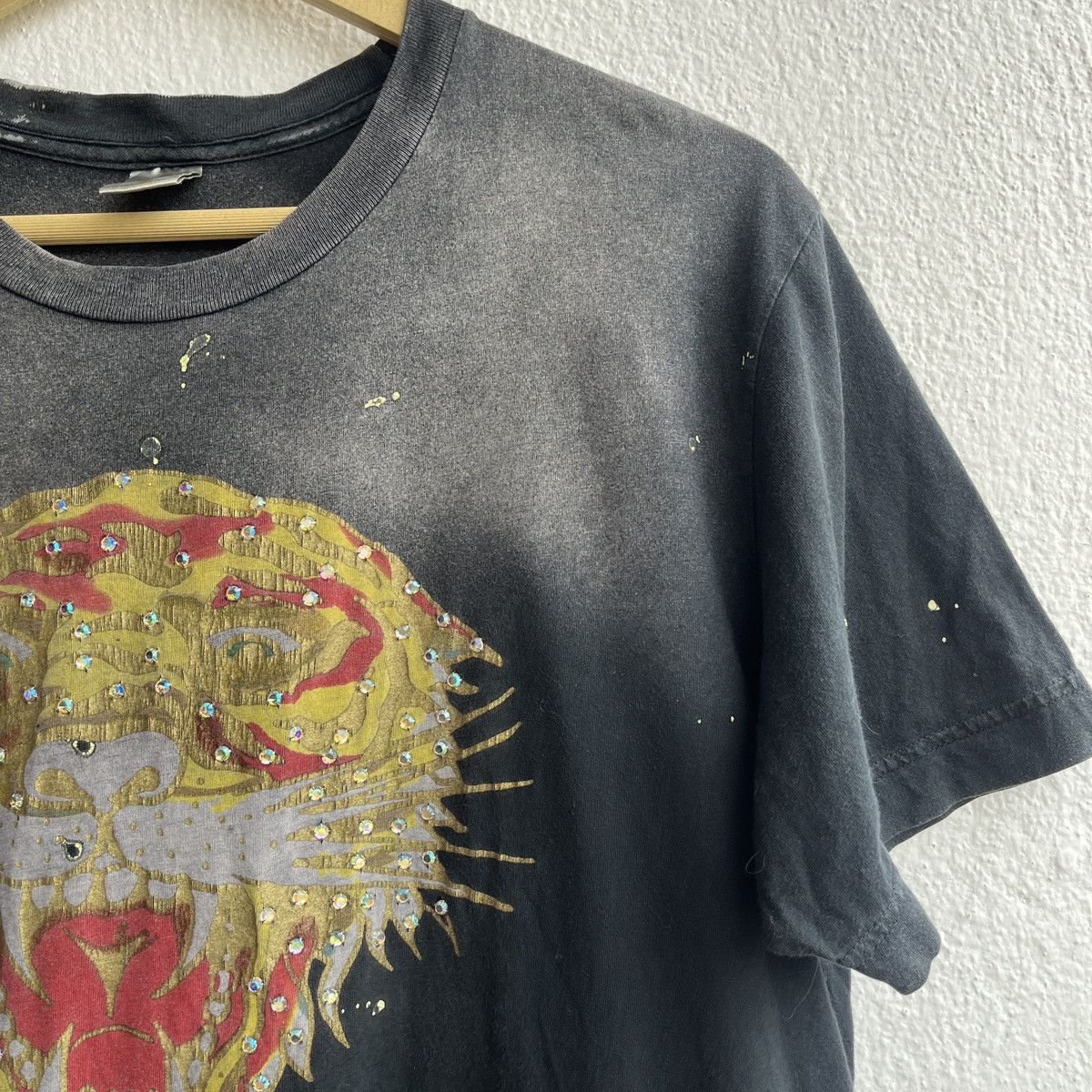 Ed Hardy Faded Distressed Style Don Ed Hardy Tiger Printed TShirt Size US S / EU 44-46 / 1 - 6 Thumbnail