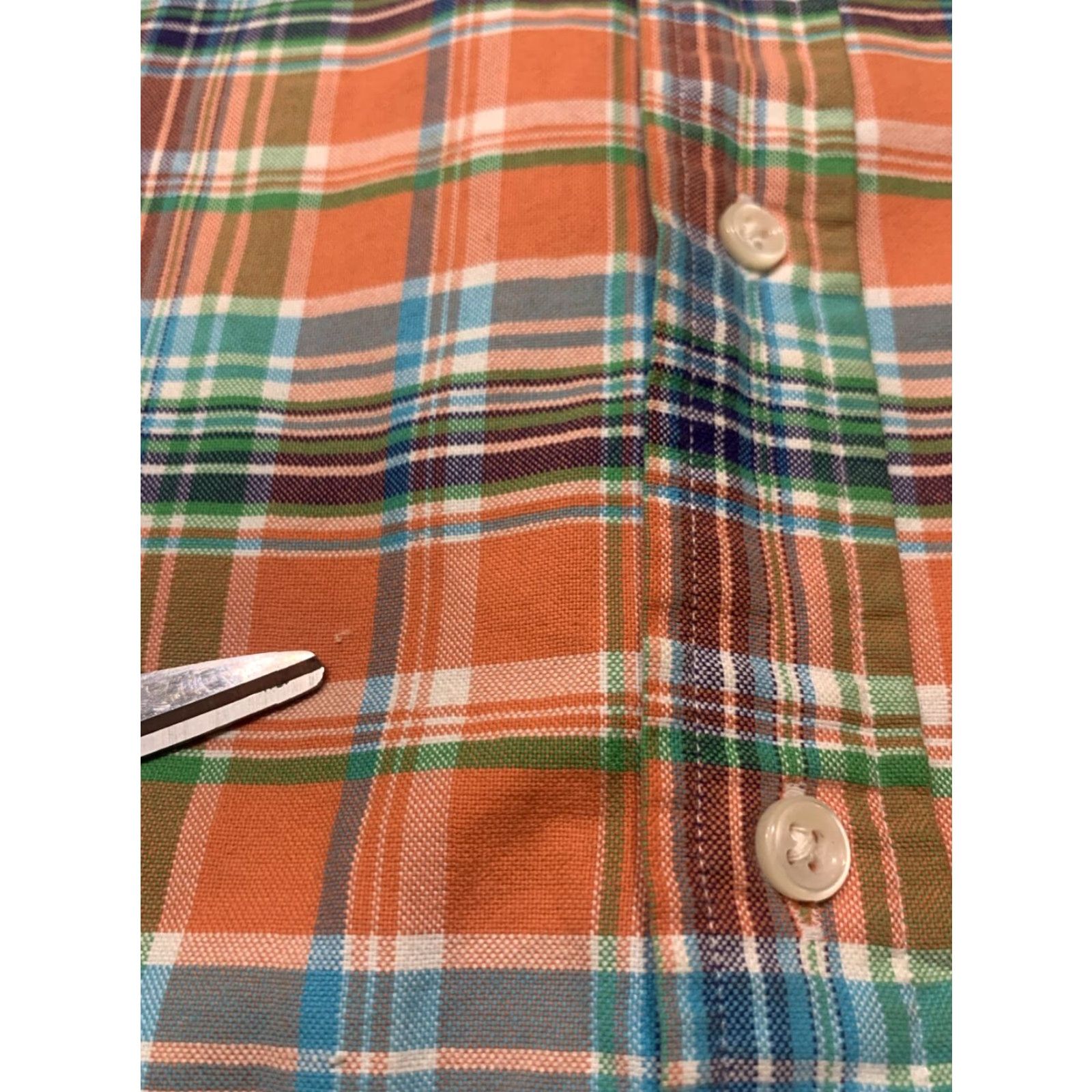 Ralph Lauren VINTAGE Ralph Lauren Men’s Button-Down Shirt 2XL XXL Short Sleeve Plaid Cotton Preppy Size US XXL / EU 58 / 5 - 7 Thumbnail