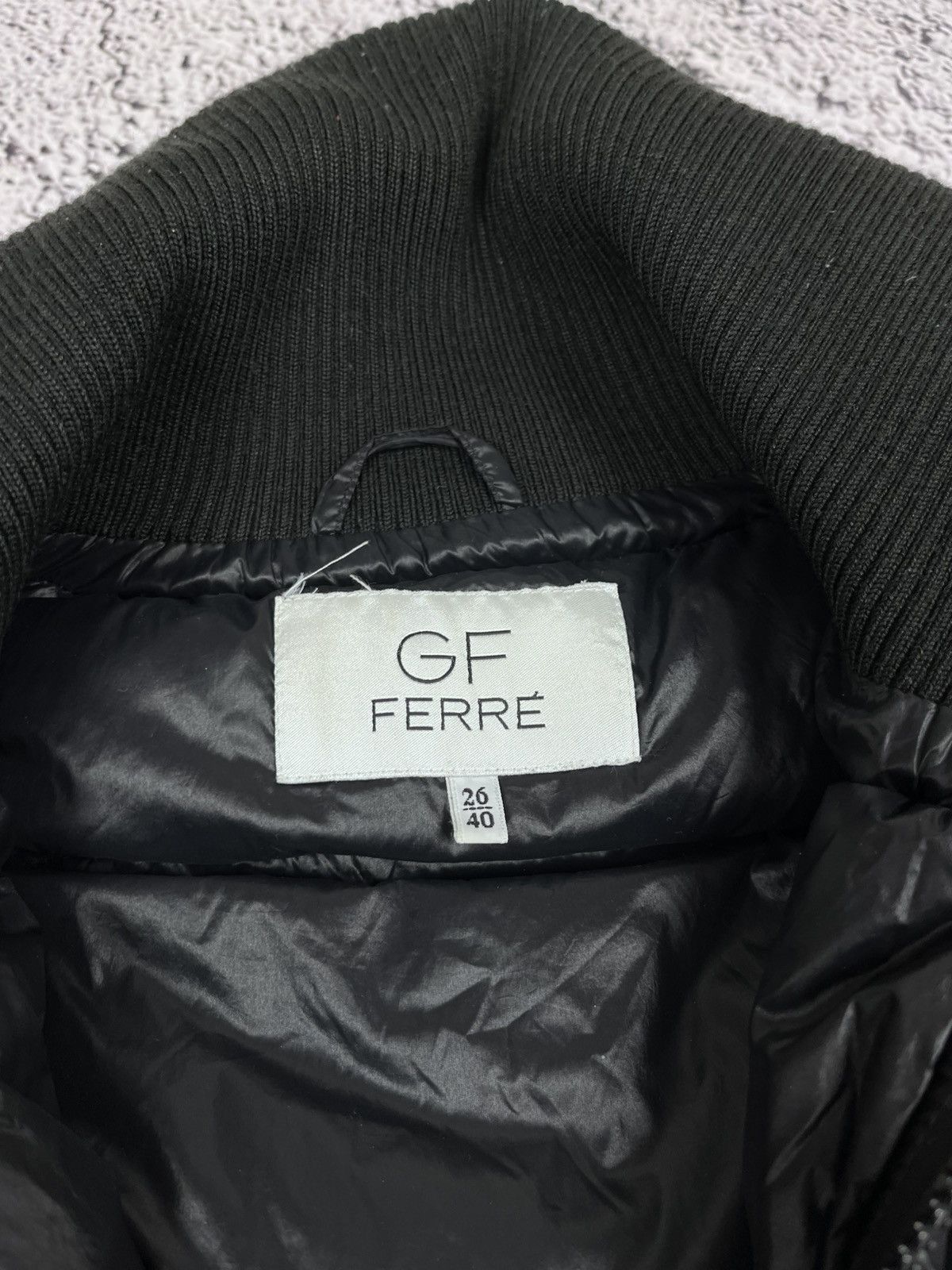 GF Ferre Vintage GF Ferre Real Down Puffer Jacket Gianfranco Ferre Size S / US 4 / IT 40 - 10 Thumbnail