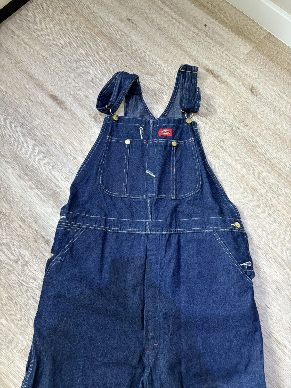 Dickies × Vintage Dickies Double Logo Overalls Vintage36x34Very Good Condition Size US 36 / EU 52 - 9 Thumbnail
