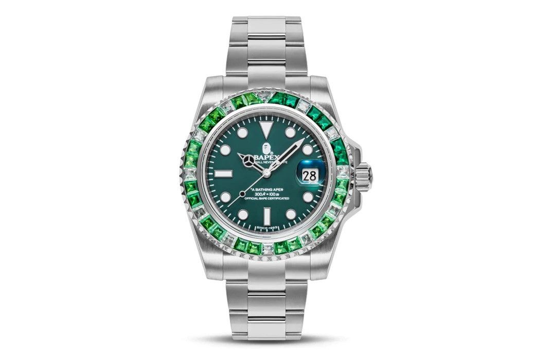 image of Bape Bapex Watch, Men's
