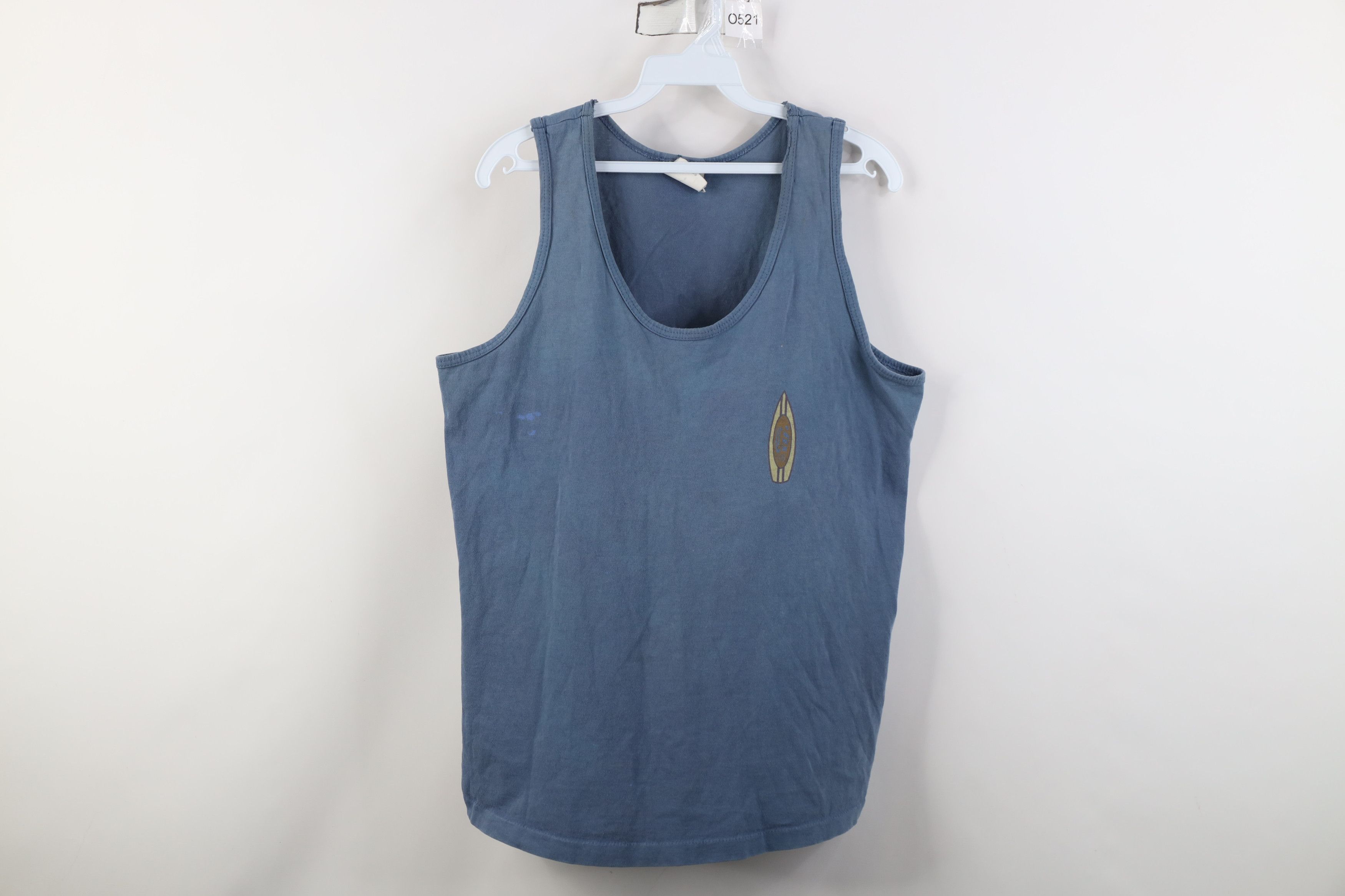 Vintage Vintage 90s Streetwear Surfing Surfboard Tank Top T-Shirt Size US M / EU 48-50 / 2 - 1 Thumbnail