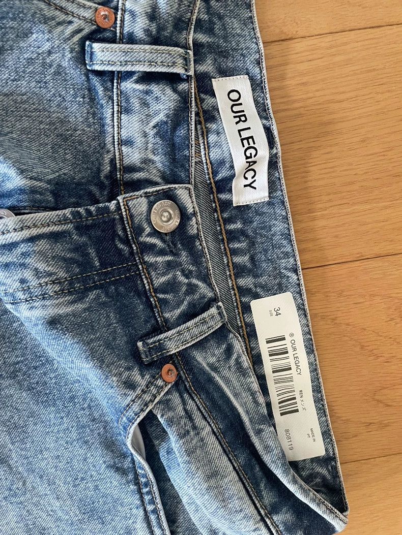 Our Legacy Our Legacy size34 Straight jeans Size US 34 / EU 50 - 2 Thumbnail
