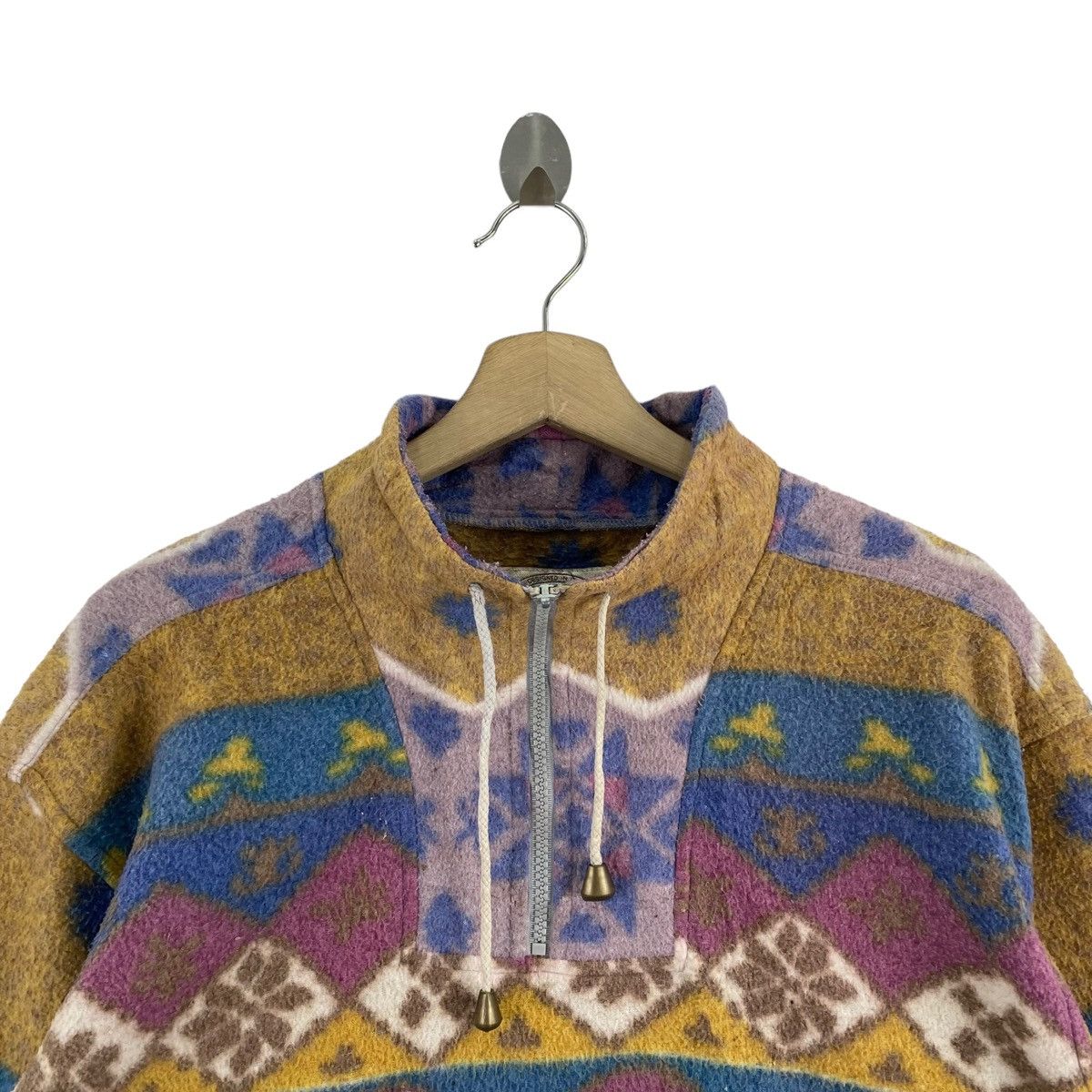 Norton Vintage NORTON MILANO By Angela Italy Overprint Sherpa Half Size US L / EU 52-54 / 3 - 2 Thumbnail