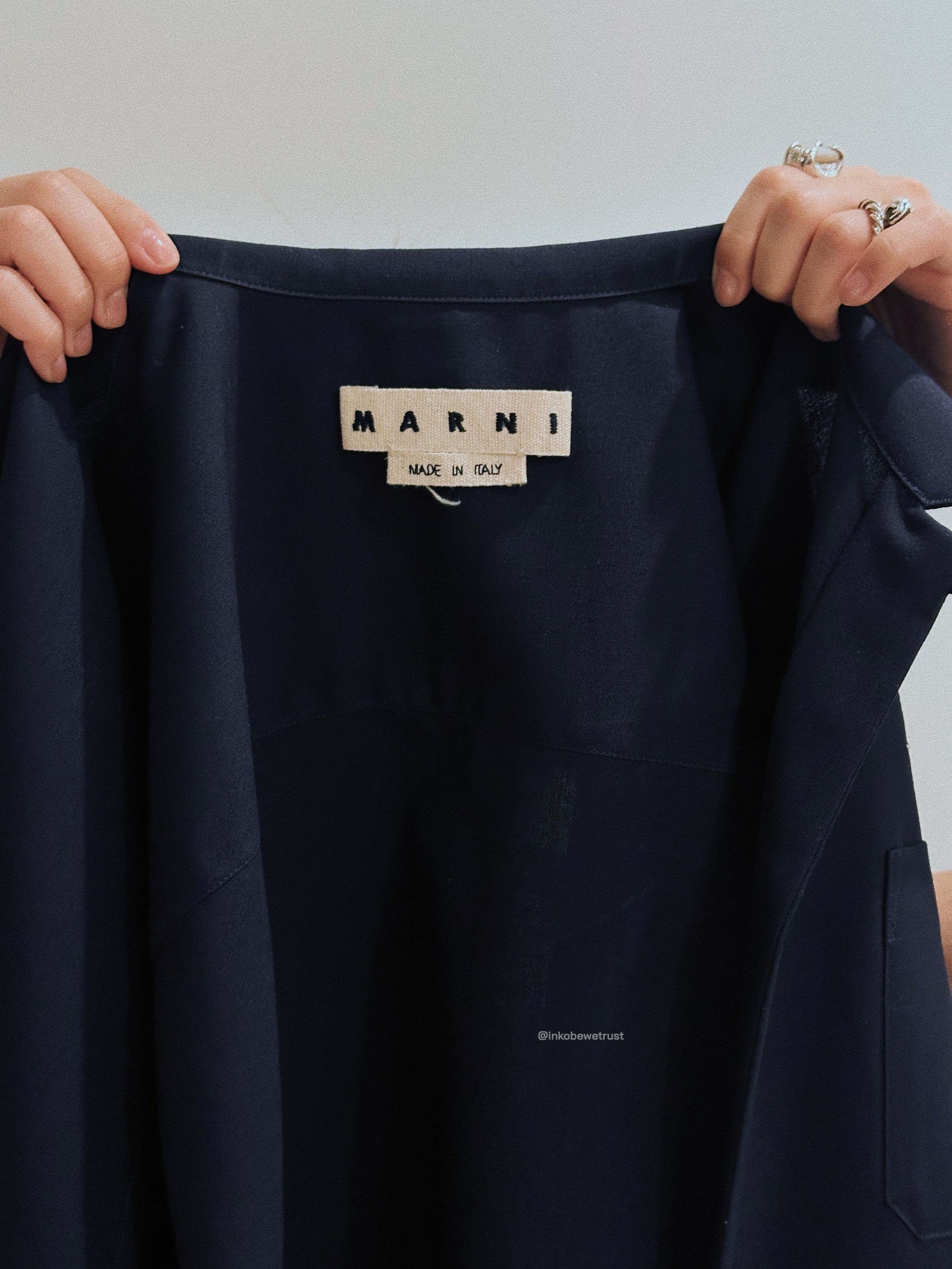 Marni Logo Embroidery Bowling Shirt (Japan Exclusive) Size US M / EU 48-50 / 2 - 6 Thumbnail