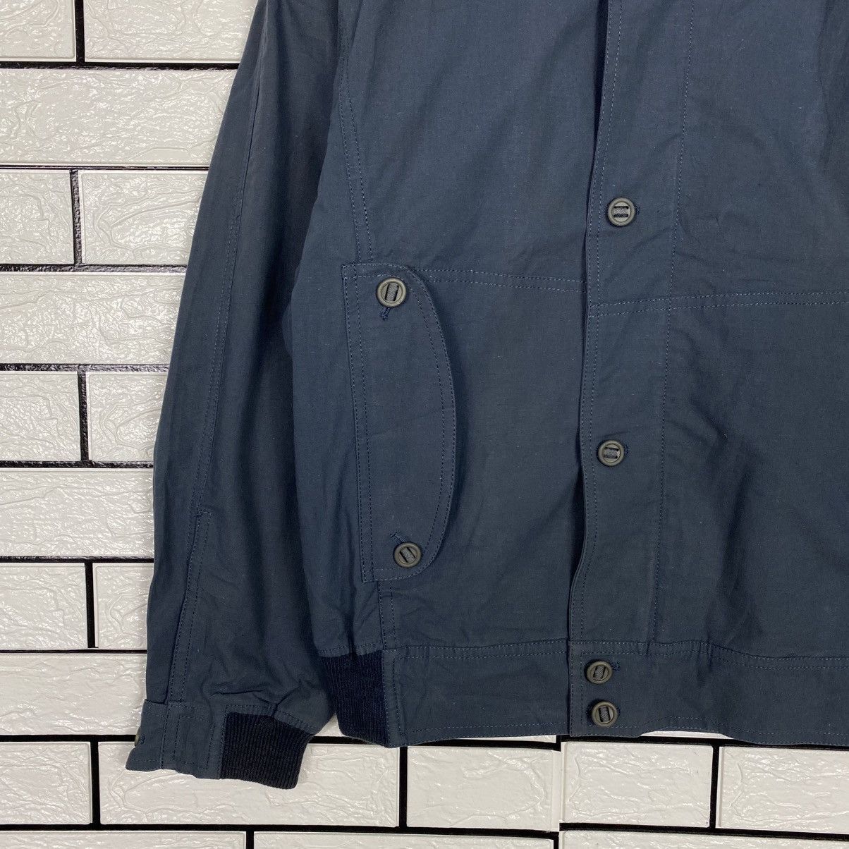 Japanese Brand 📌Vintage Bomber Jacket Fly Cacharel Bondage Design Size US L / EU 52-54 / 3 - 5 Thumbnail