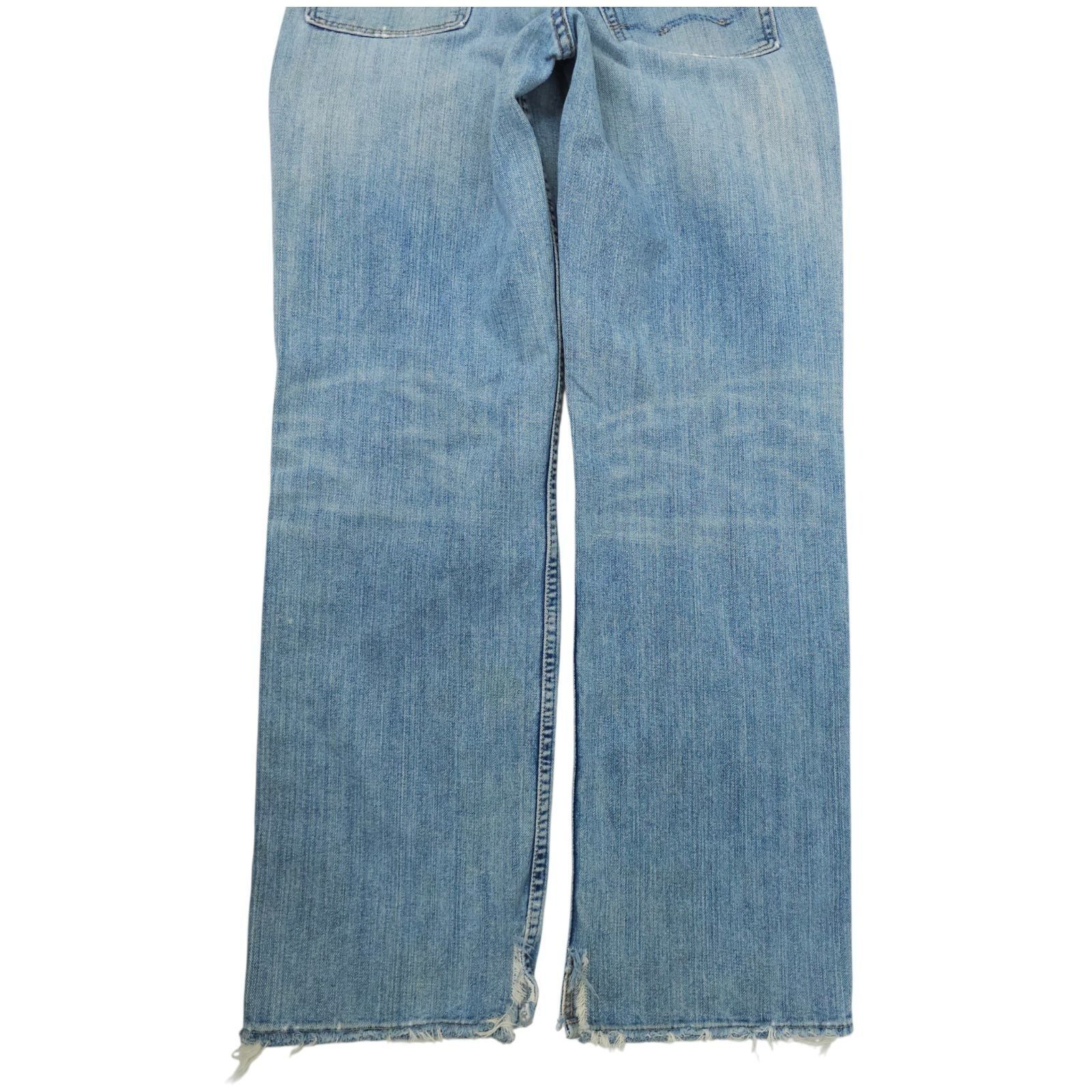 American Eagle Outfitters American Eagle Straight Leg Jeans 31x32 (Fit 31x31.5) Distre Size US 31 - 14 Thumbnail
