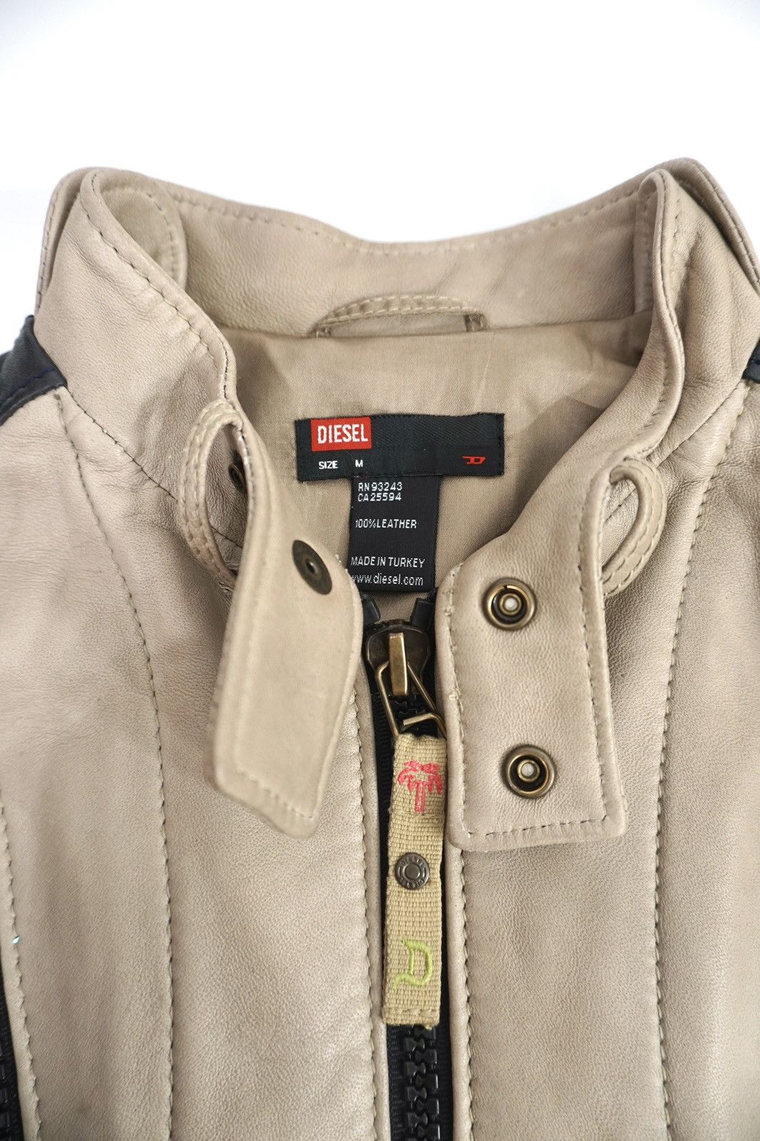 Diesel Diesel Leather motorcycle biker moto jacket Size US M / EU 48-50 / 2 - 3 Thumbnail