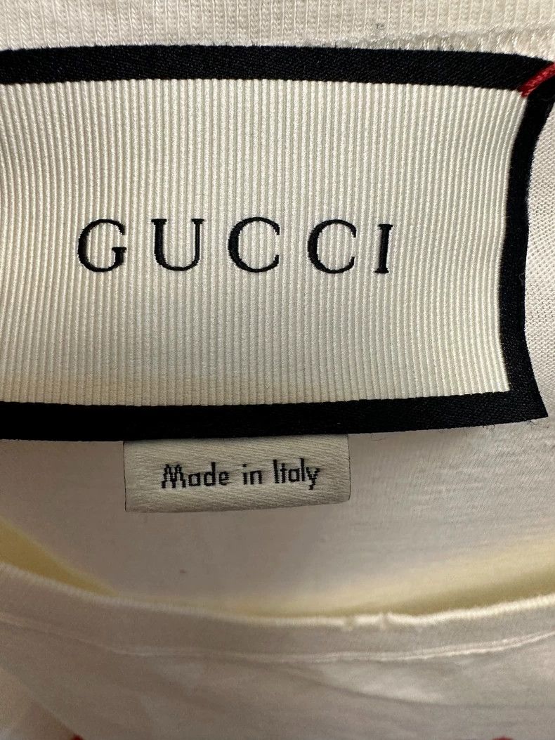 Gucci Gucci Men's short-sleeved cotton T-shirt 2503-Nextarrow Size US M / EU 48-50 / 2 - 2 Thumbnail