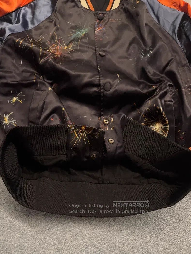 Valentino Valentino Fireworks silk jacket Size US L / EU 52-54 / 3 - 8 Thumbnail
