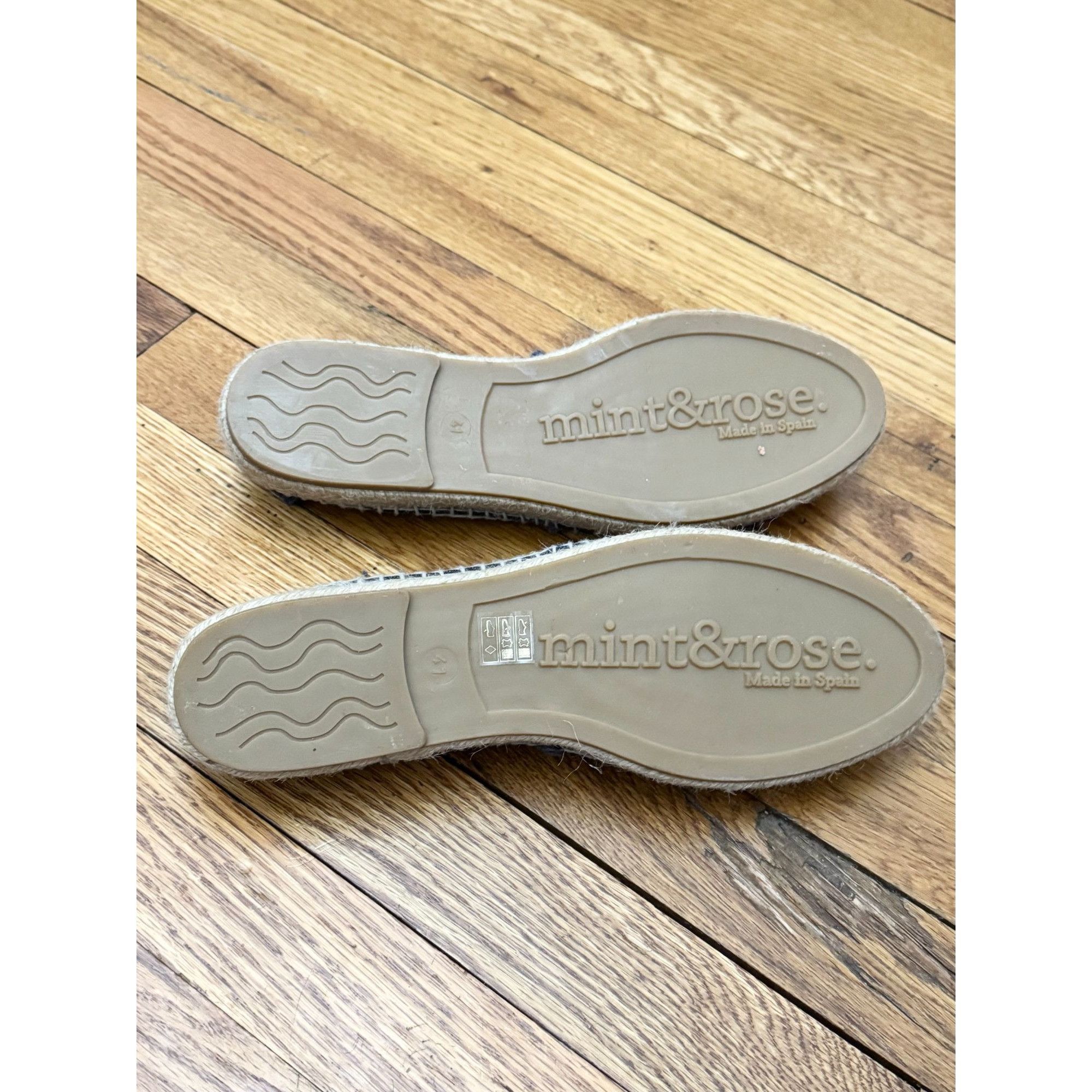 Other Women's Mint & Rose Anthropology Amalfi Espadrille Flat Shoe Size US 10 / IT 40 - 5 Thumbnail