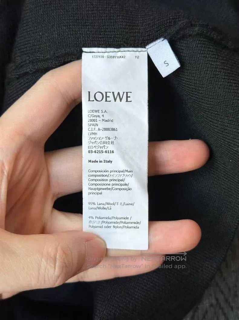 Loewe Loewe Back Embossed Logo Wool Hooded Jacket Size S / US 4 / IT 40 - 4 Thumbnail