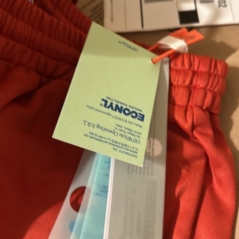 Off-White Off-White Hand Logo Shorts Red M Size US 30 / EU 46 - 7 Thumbnail