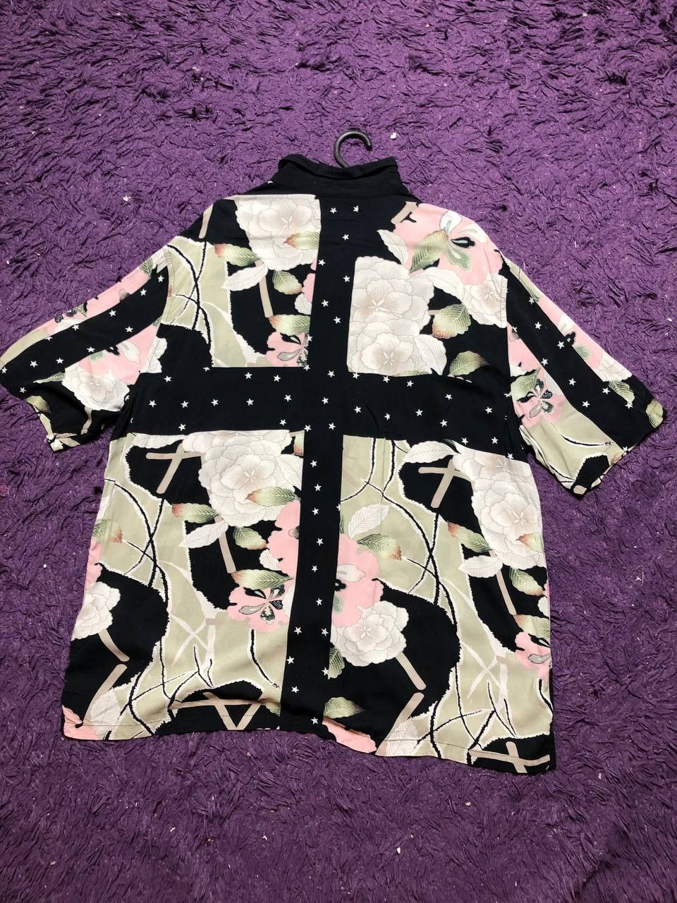 Allsaints Vintage Shirt Allsaints Y2K print flowers RELAXED FIT Size US XL / EU 56 / 4 - 22 Thumbnail
