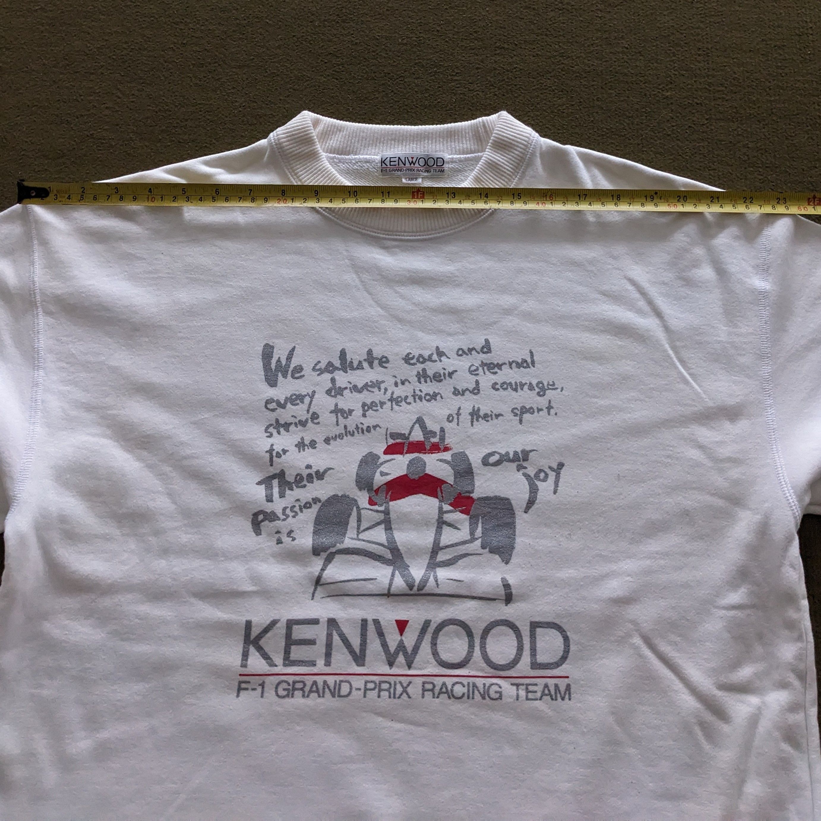 Other Vintage KENWOOD F1 Grand Prix — Racing Sweatshirt Size US M / EU 48-50 / 2 - 5 Thumbnail