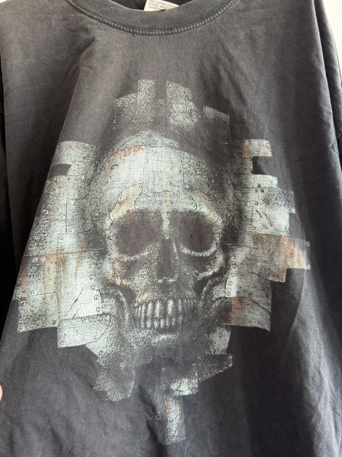 Thunderdome *RARE* THUNDERDOME SKULL DEAD GABBER HARDCORE RAVE 90s TEE Size US XL / EU 56 / 4 - 3 Thumbnail