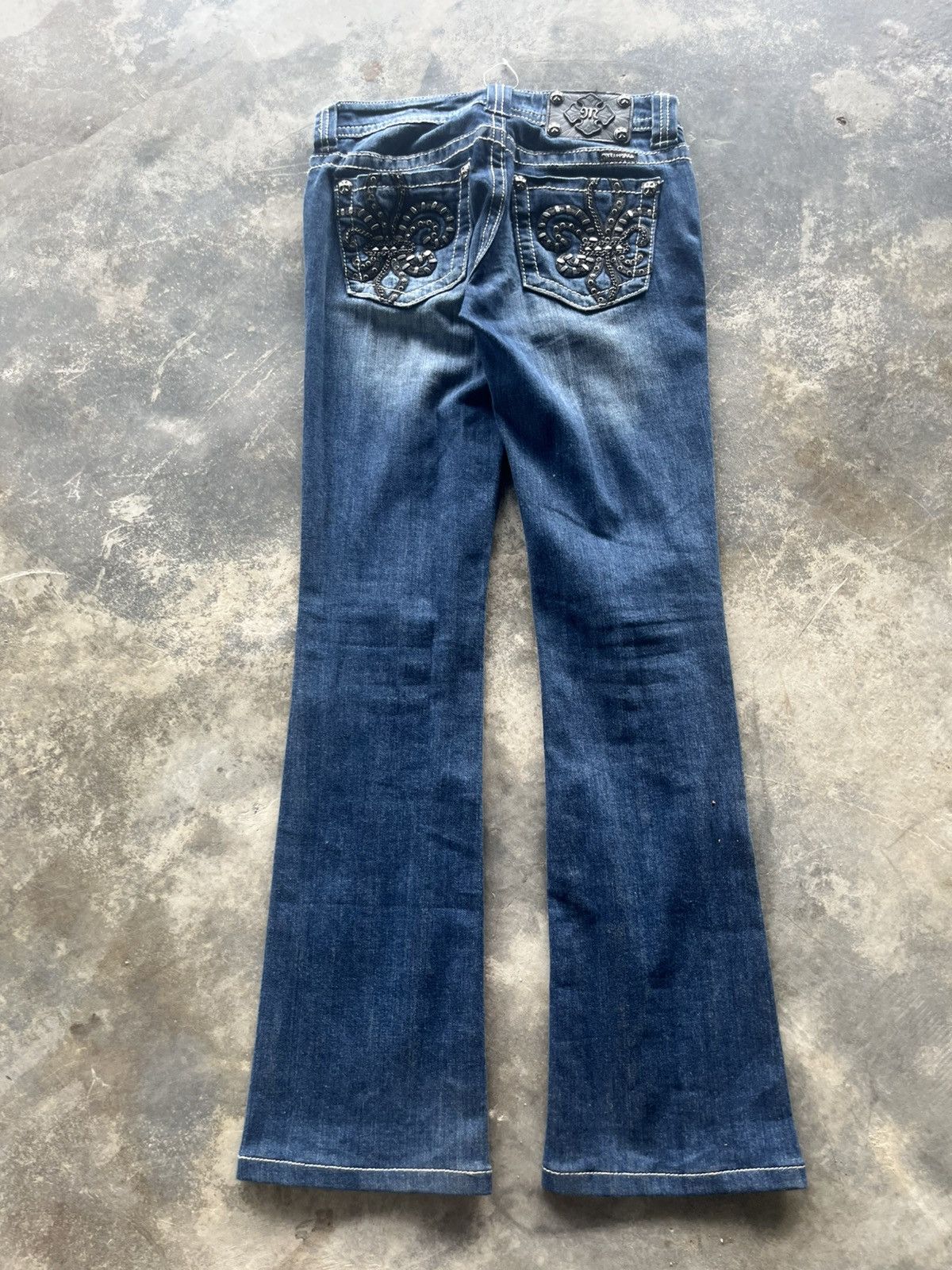 MISS me distress open knee boyfriend ankle shops jeans size 25