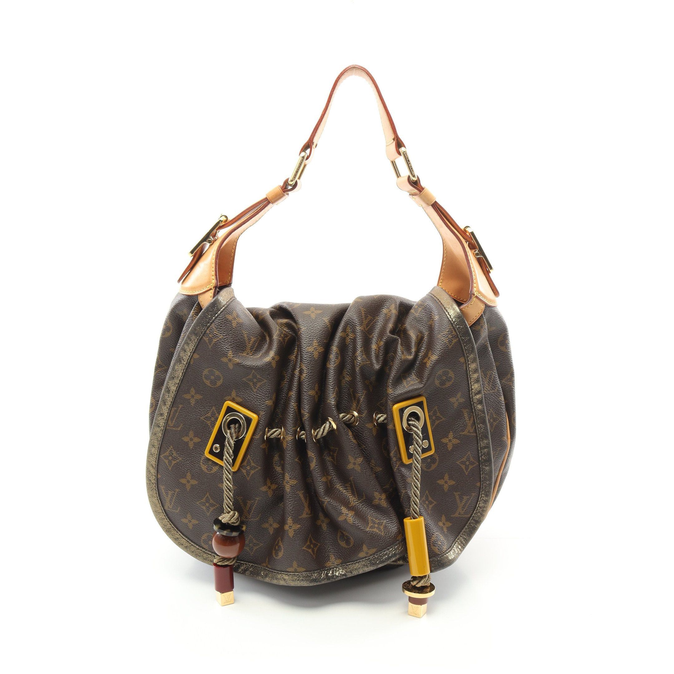 Louis Vuitton Louis Vuitton Kalahari Gm Monogram One Shoulder Bag Leather Brown Size ONE SIZE - 1 Thumbnail
