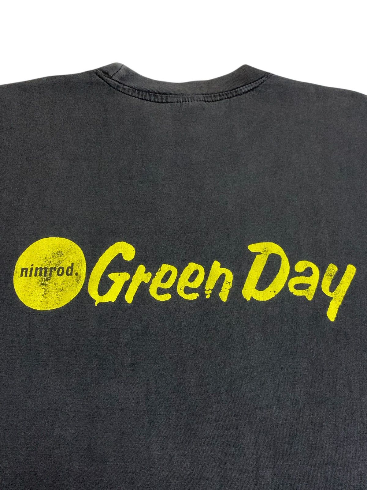 Band Tees Faded Green Day Nimrod 90s Size US XL / EU 56 / 4 - 2 Thumbnail