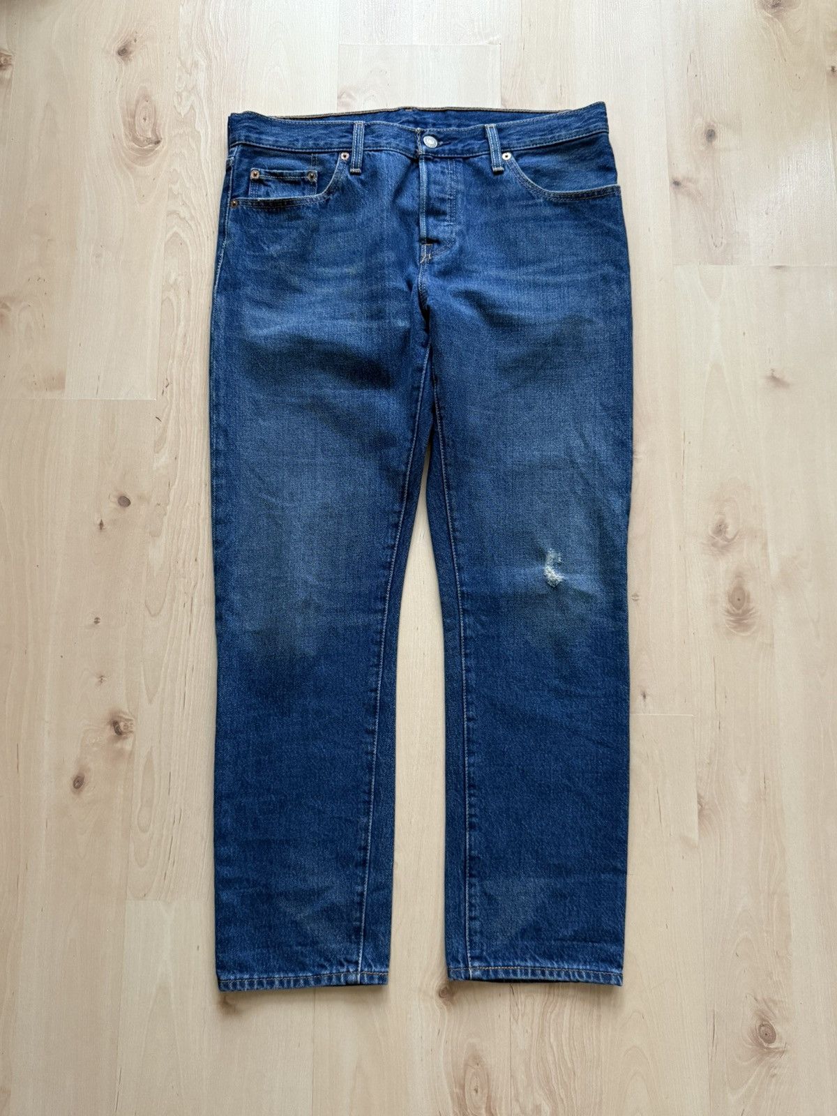 Levis 501 CT wash denim jeans
