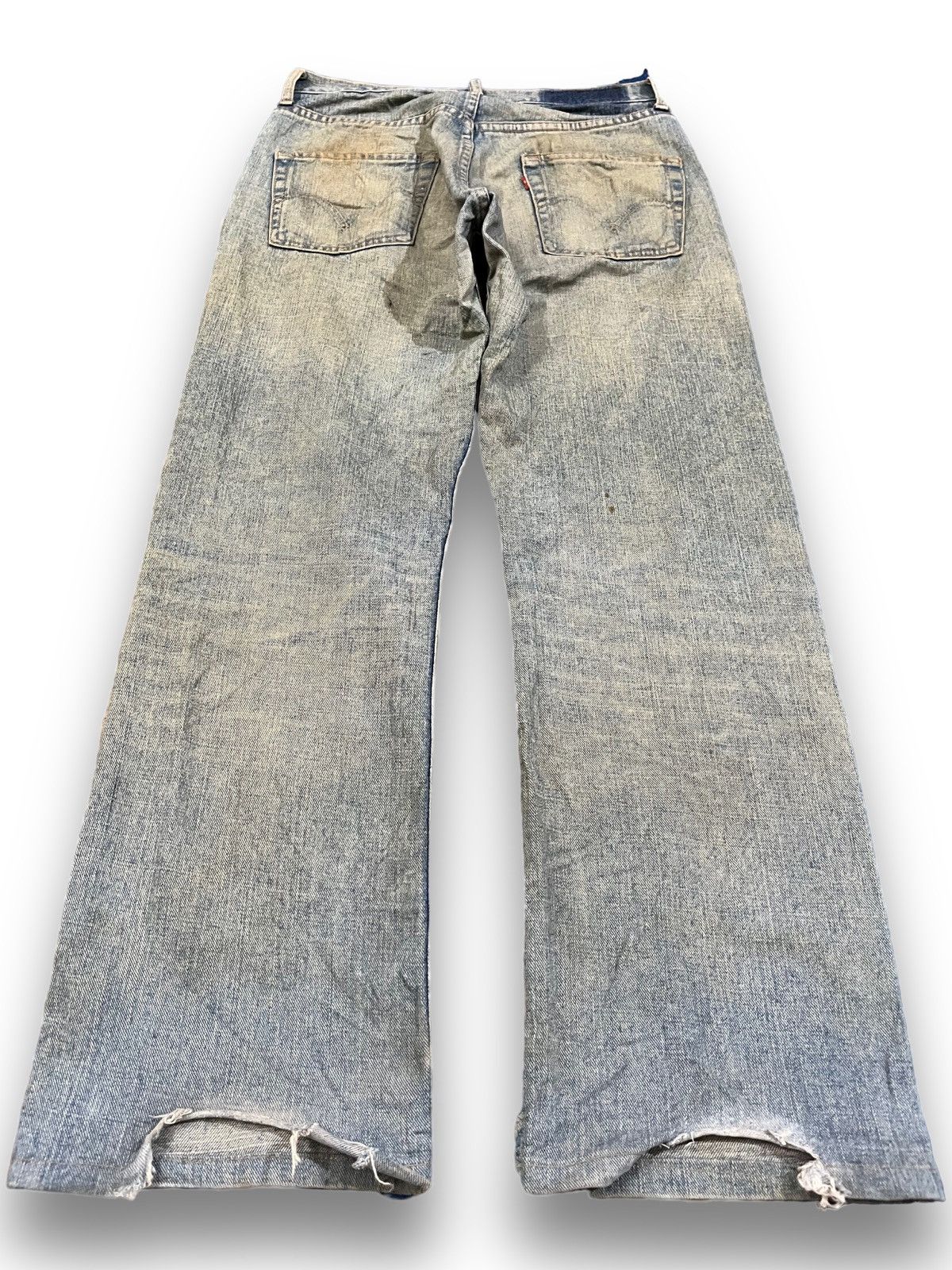 Levi's × Levi's Vintage Clothing Vintage Levi’s 534 Mudwash Grunge Wide Leg Denim Size US 31 - 5 Thumbnail