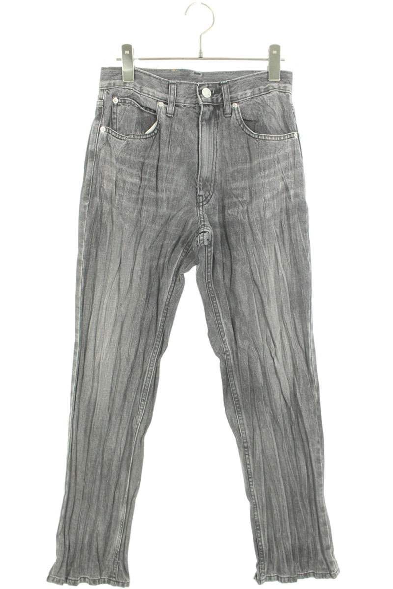 Martine Rose Crinkle Jean プリーツデニム グレー XS Martine Rose Crinkle Jean プリーツデニム グレー XS