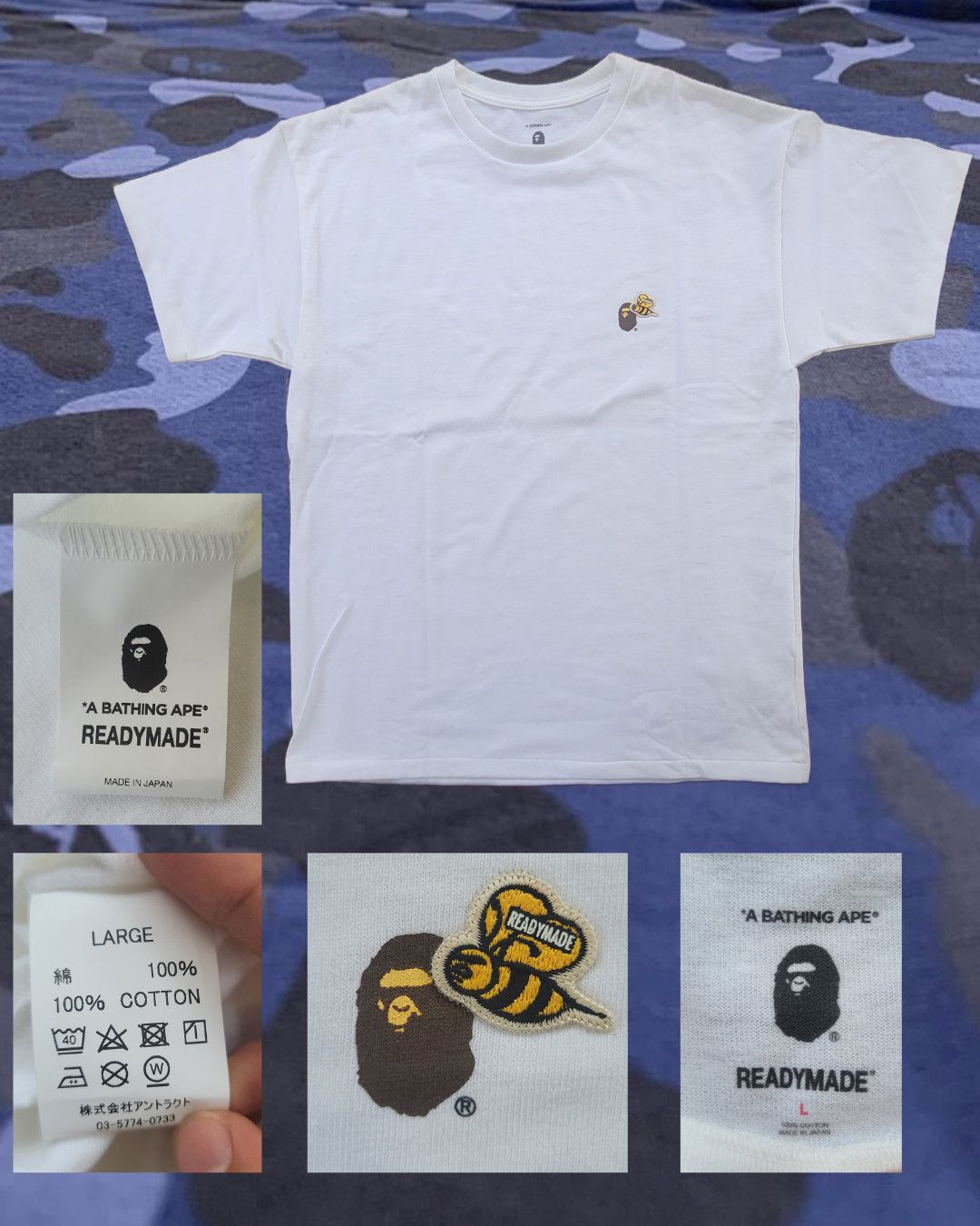 Bape × READYMADE 2017 Readymade X Bape 3 Pack Size US L / EU 52-54 / 3 - 2 Thumbnail