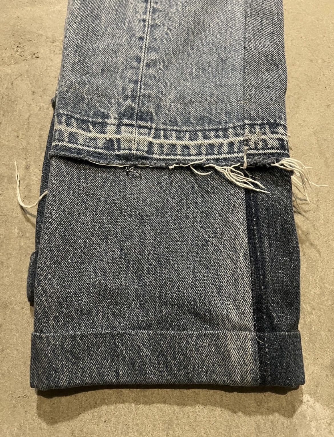 Takahiromiyashita The Soloist. TAKAHIROMIYASHITA TheSoloist SS18 Reconstructed Denim Size US 32 / EU 48 - 4 Thumbnail